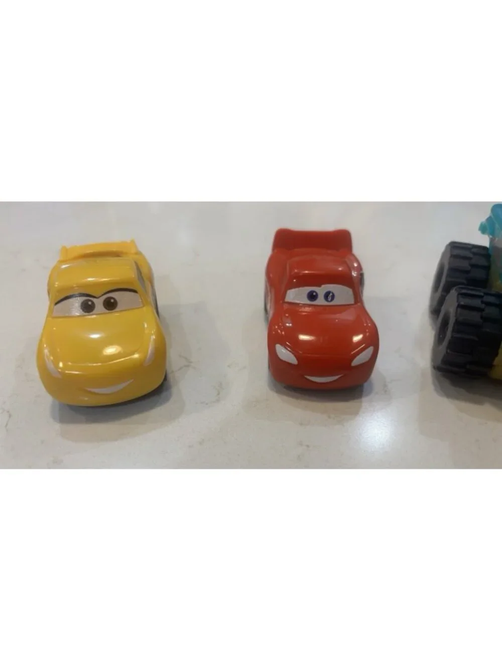 Lot Of 3 Toy Car/Trucks McDonald’s Cars On The Road Ivy Truck Cruz Lightning